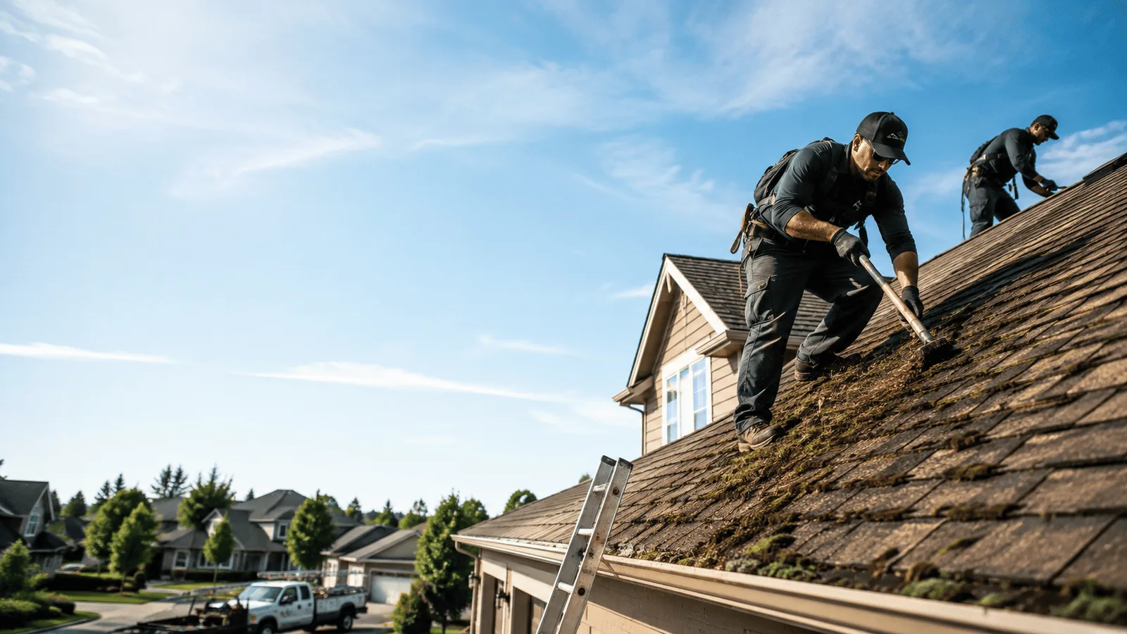 Roof Moss Removal in Kent, OR near me